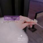 Diadema vintage de flores ,Accesorio de cabello estilo coreano